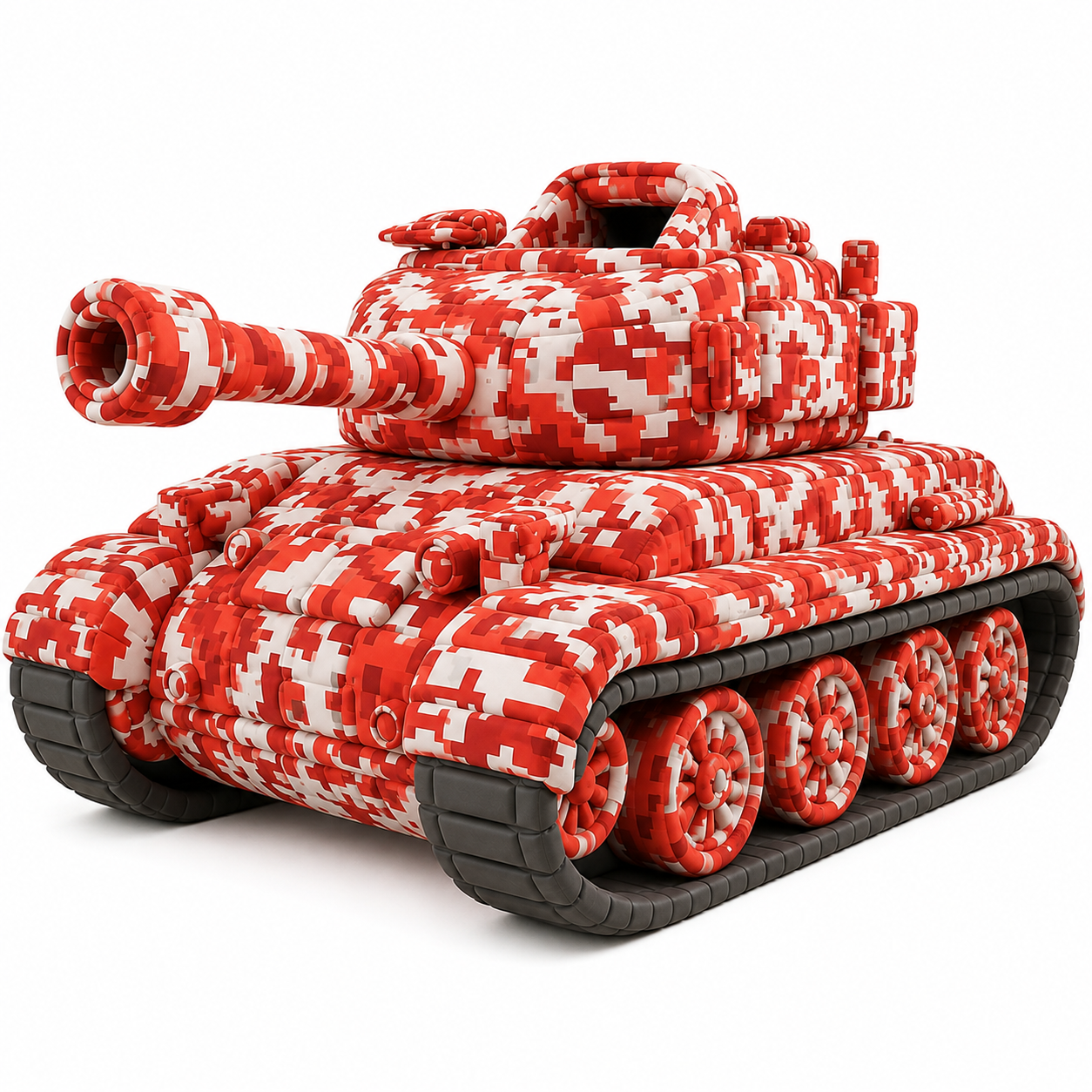 Giant Soft Tank Adventure Fort & Kids’ Lounge
